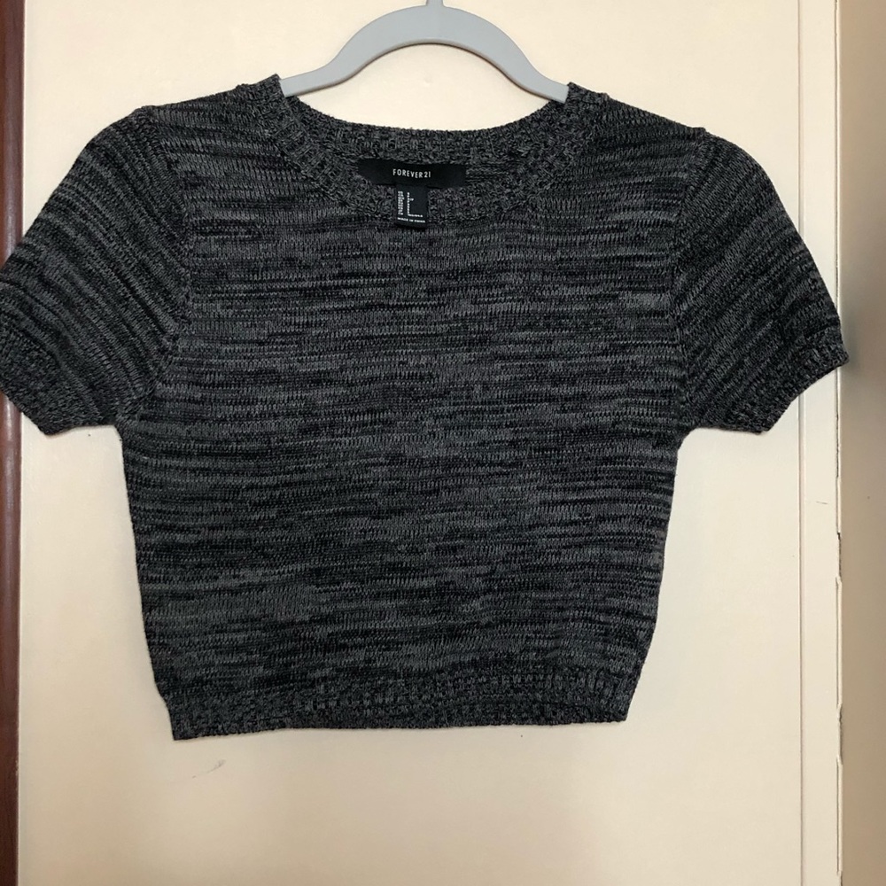 Sweater Crop Top